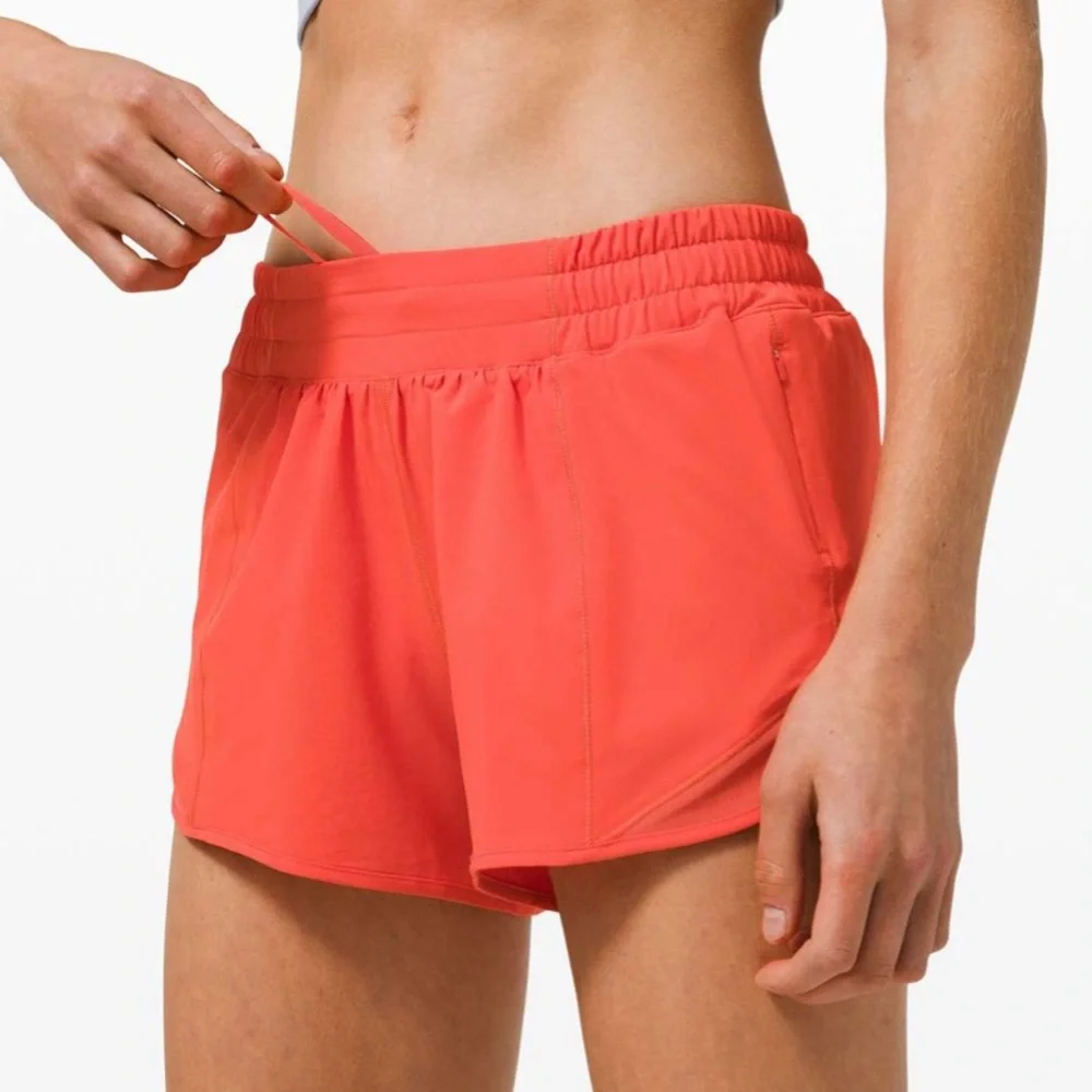 lululemon athletica Women's Athletic Shorts - Bright Red